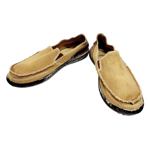 Mens Classic Casual Slip-On Loafers Size M12 brown - Picture 5 of 15